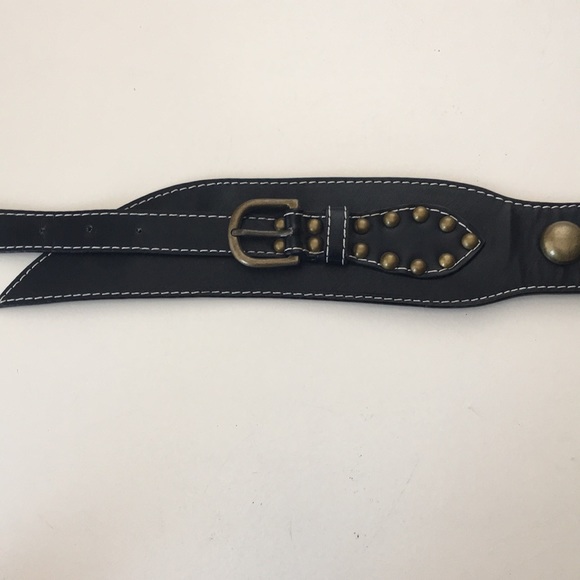 Black Edgy Punk Style Unique Belt main image 15
